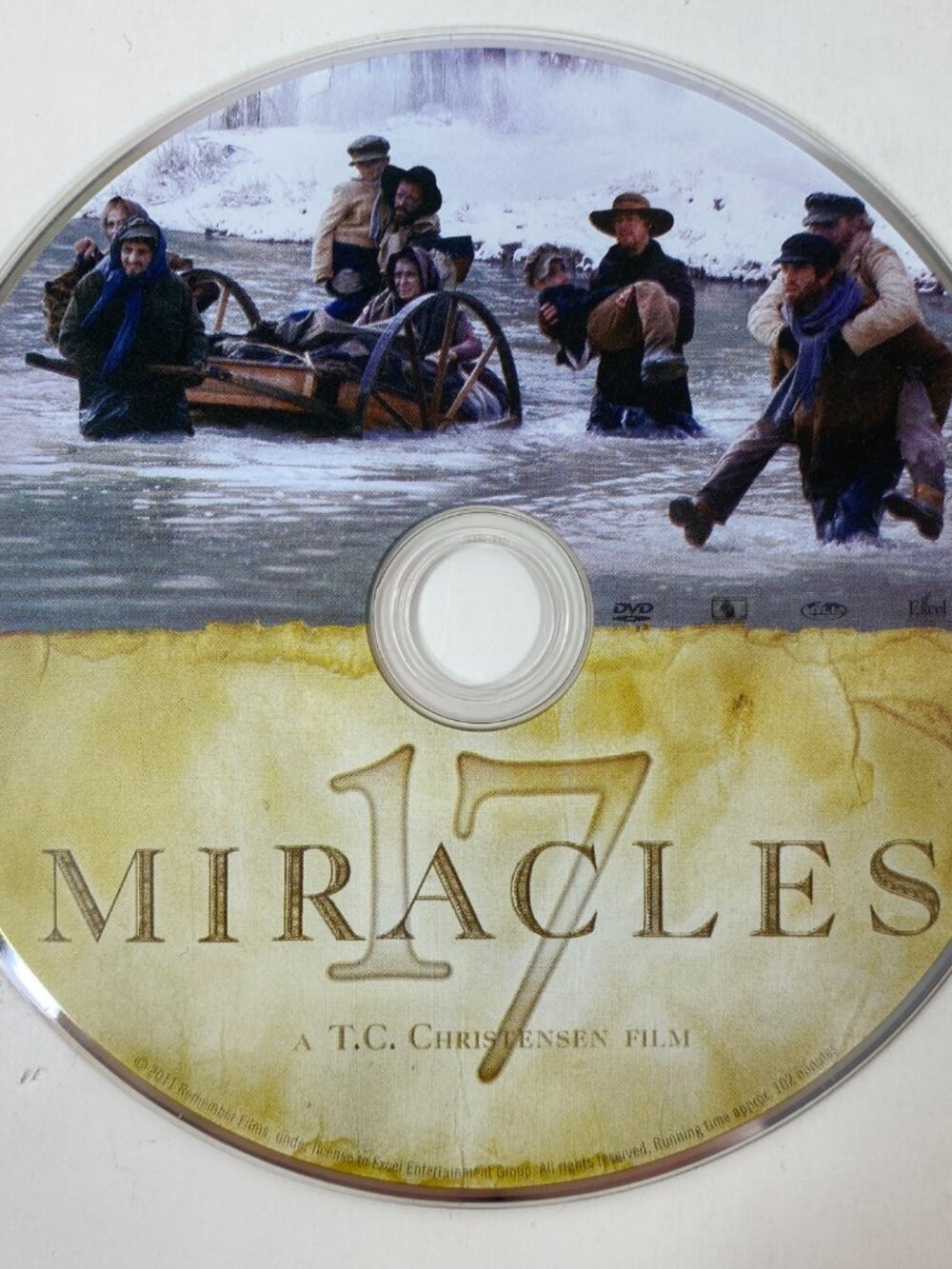 17 Miracles 2011 DVD LDS Religious Drama T.C. Christensen Film No Case